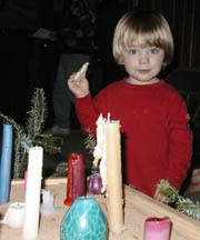Christmas candles